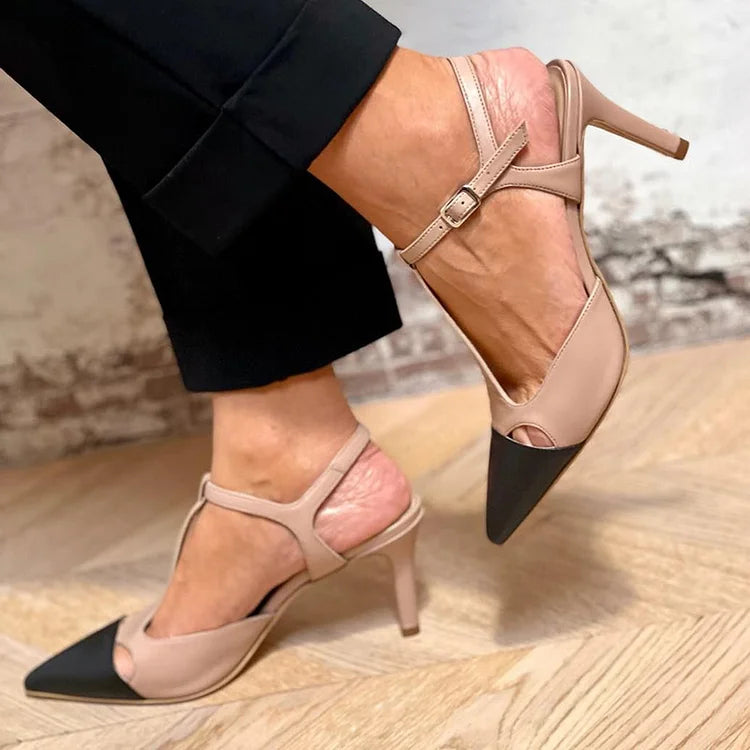 Ilse™ | Beige Stilettklackar