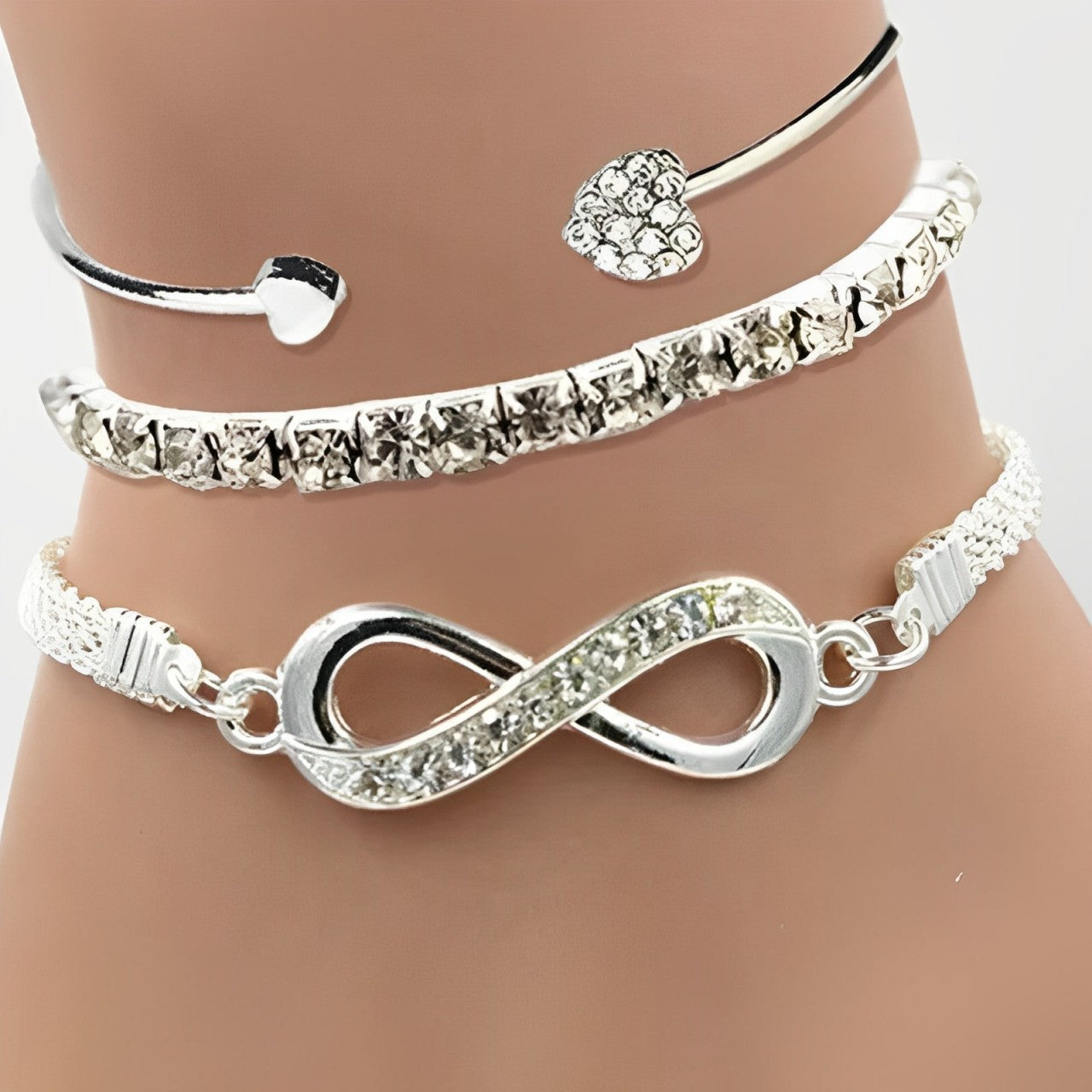 Elvira™ | Vintage Kristall - Armbandsset