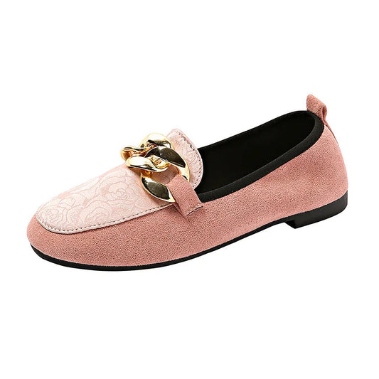 Neli™ | Eleganta loafers med kedjedekoration
