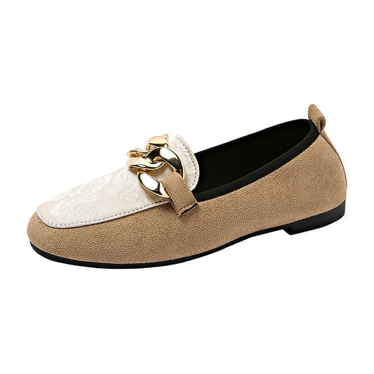 Neli™ | Eleganta loafers med kedjedekoration