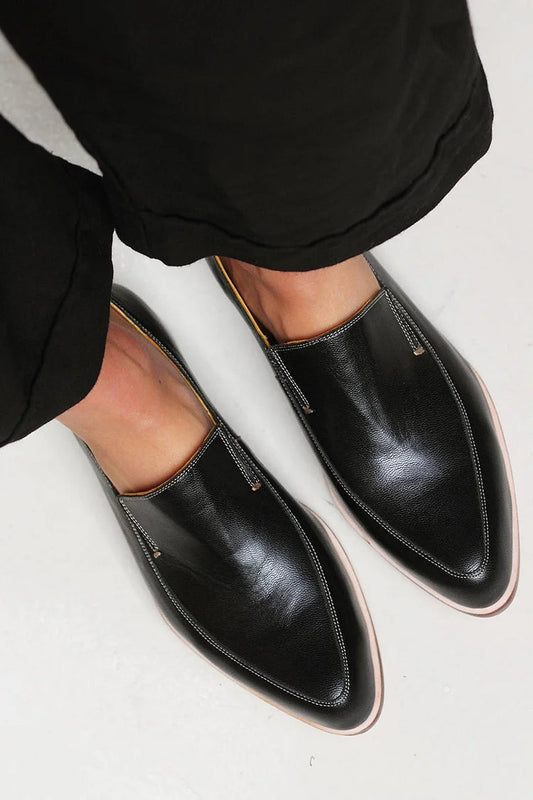 Neli™ | Dagliga loafers med spetsig tå