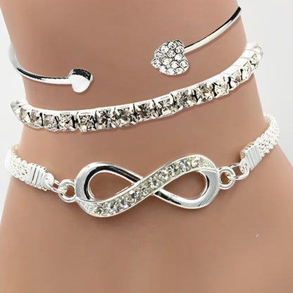 Elvira™ | Vintage Kristall - Armbandsset
