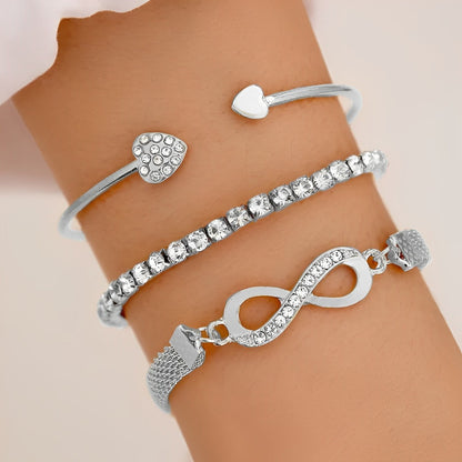 Elvira™ | Vintage Kristall - Armbandsset
