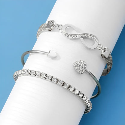 Elvira™ | Vintage Kristall - Armbandsset
