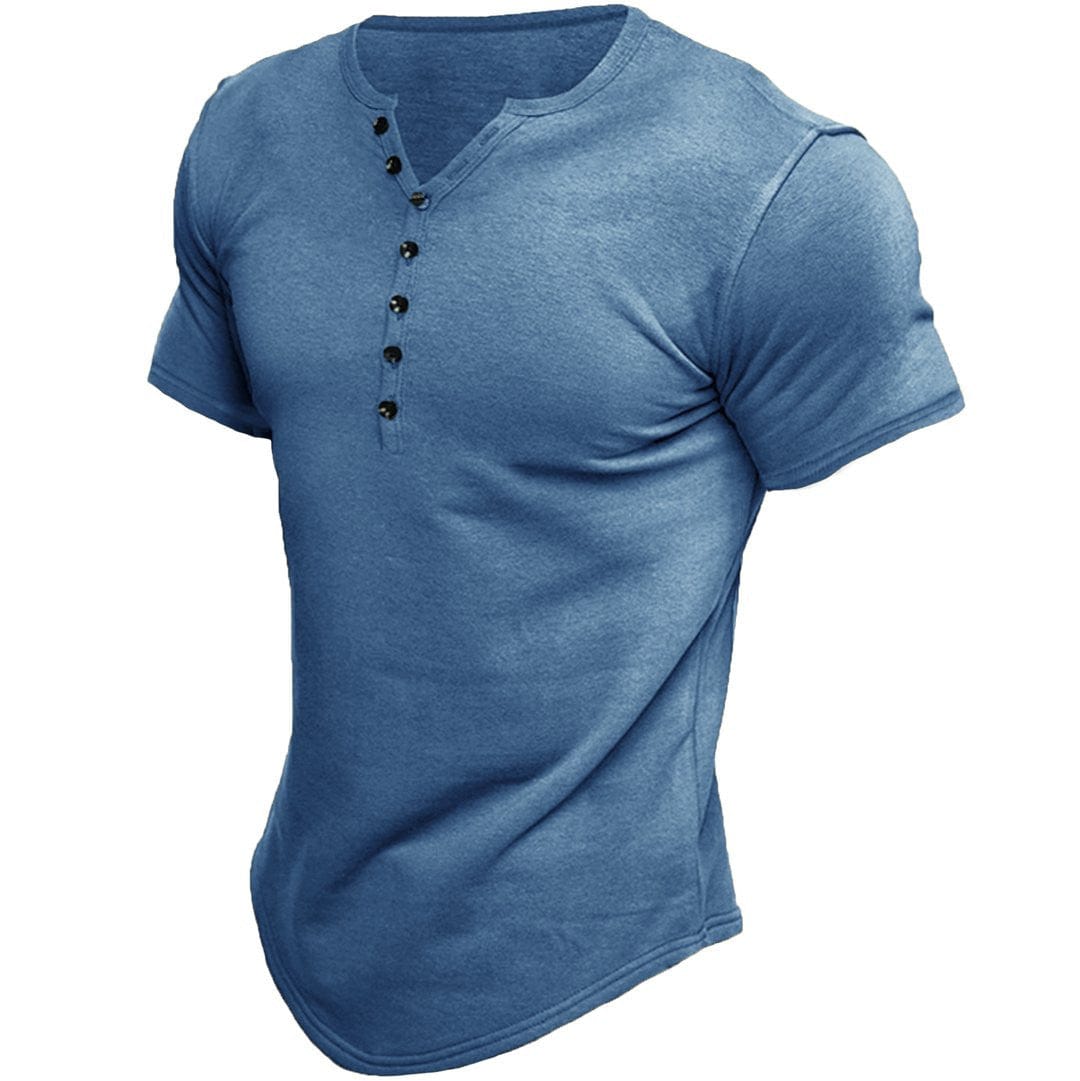 Fory Henley™ | Maglia Henley di Lusso per l’Uomo Moderno