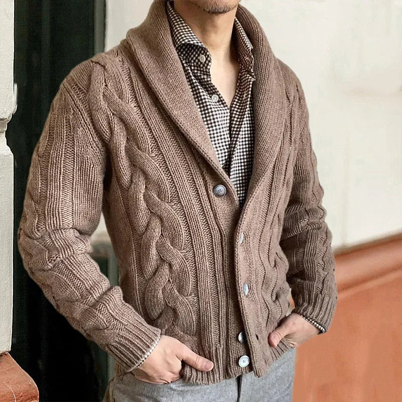 Eugenio™ | Cardigan in Maglia da Uomo