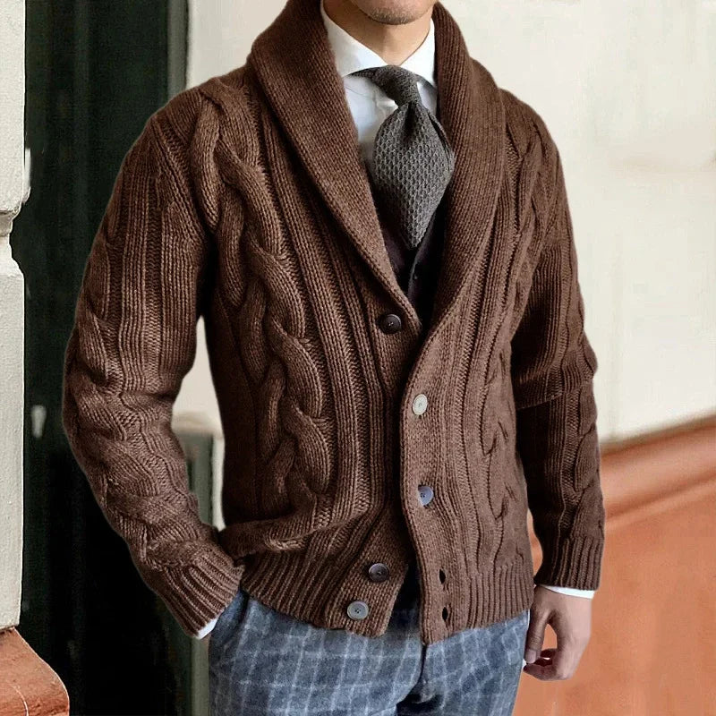 Eugenio™ | Cardigan in Maglia da Uomo