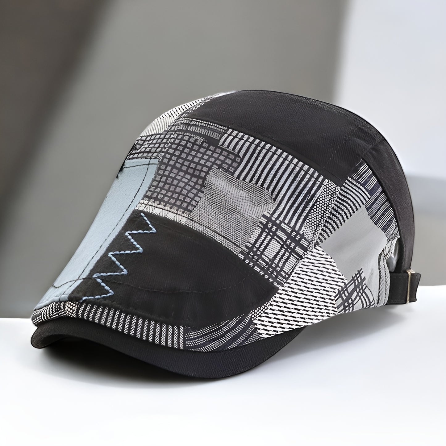 Pasquale™ |Cappello Patchwork a Quadri con Misura Regolabile