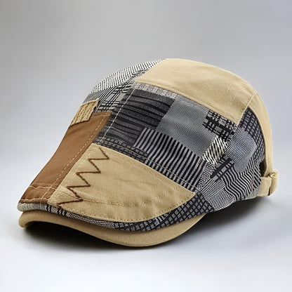 Pasquale™ |Cappello Patchwork a Quadri con Misura Regolabile