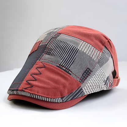 Pasquale™ |Cappello Patchwork a Quadri con Misura Regolabile