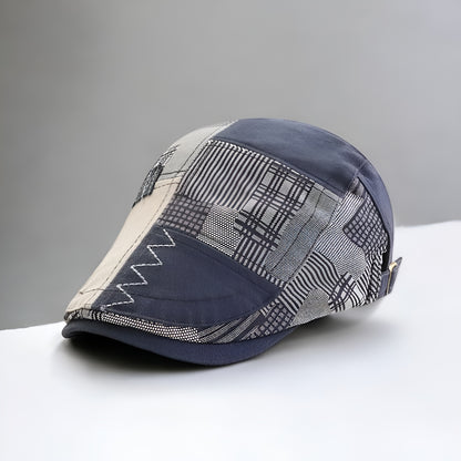 Pasquale™ |Cappello Patchwork a Quadri con Misura Regolabile