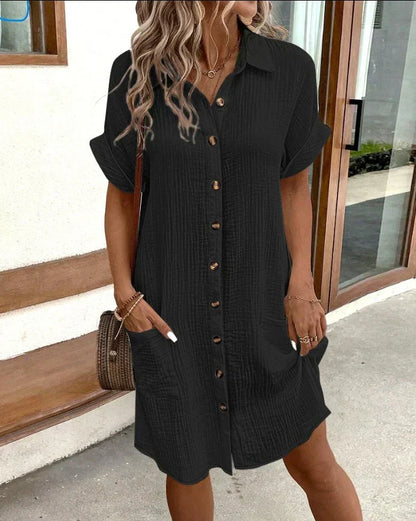 Elin™ | Elegant poloklänning