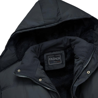 Matteo™ | Cappotto Invernale Imbottito Nero