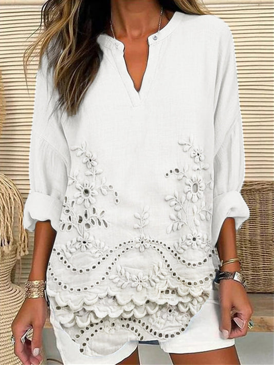 Nala™ | Elegant tryckt topp