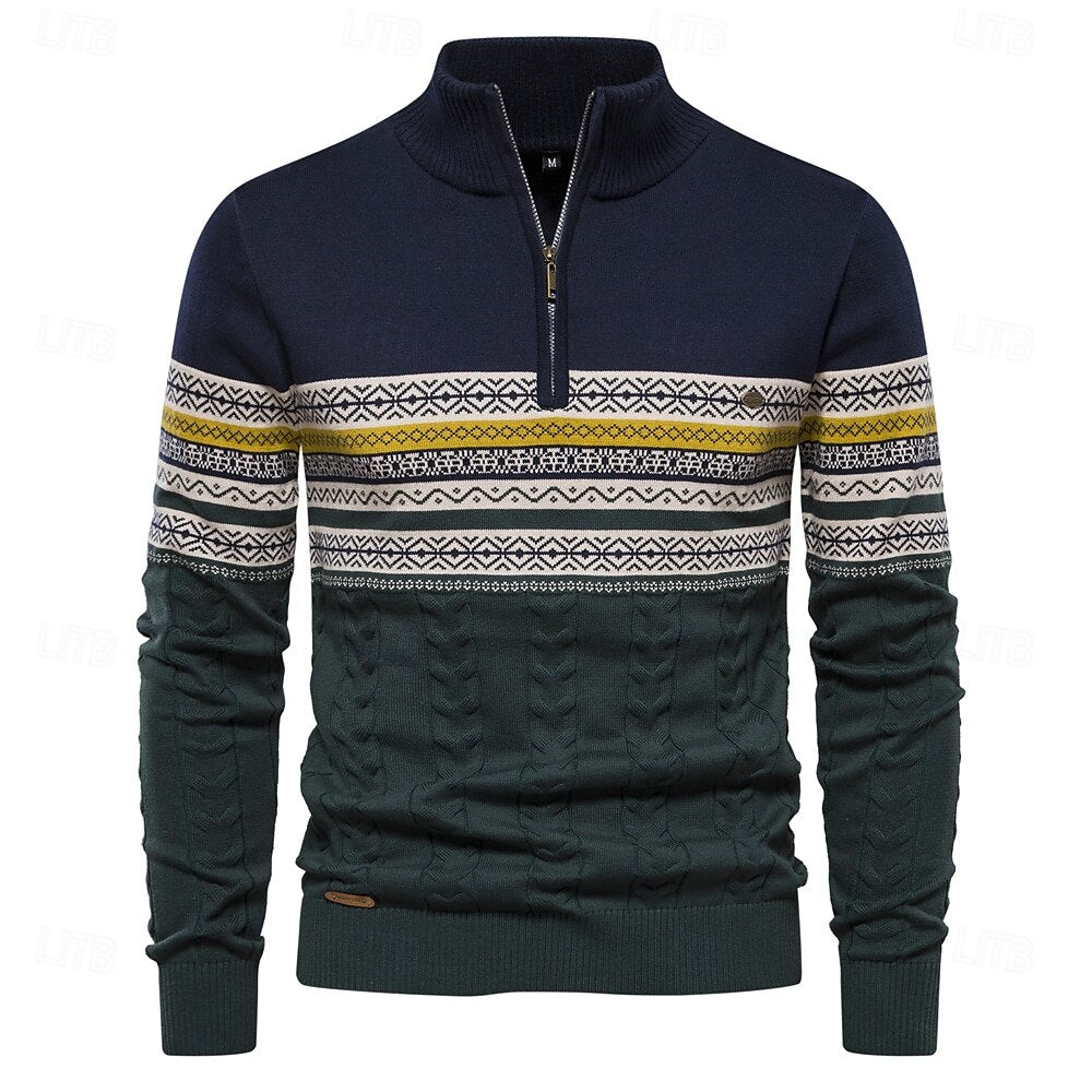 Fabio™ | Maglione con Mezza Zip