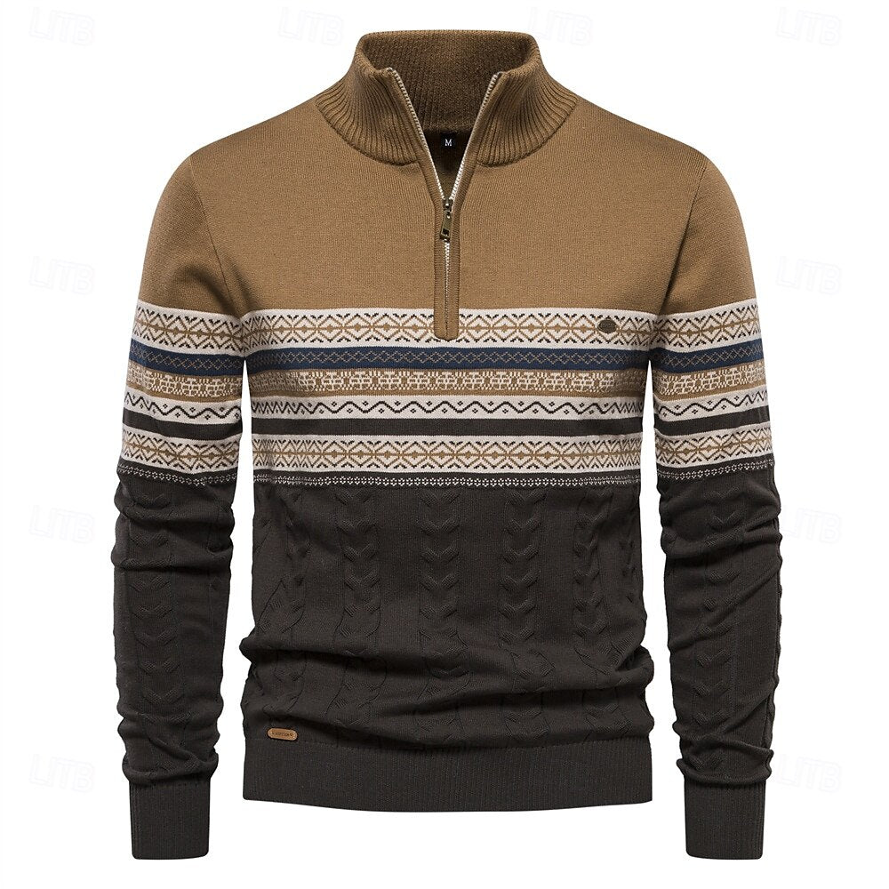 Fabio™ | Maglione con Mezza Zip